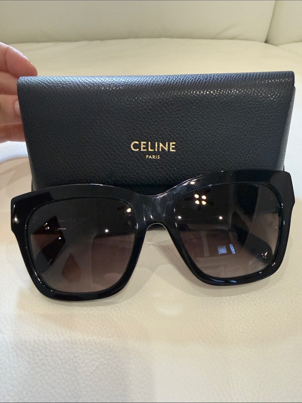 CELINE Women's Triomphe 09 Acetate Sunglasses - Picture 5 of 5